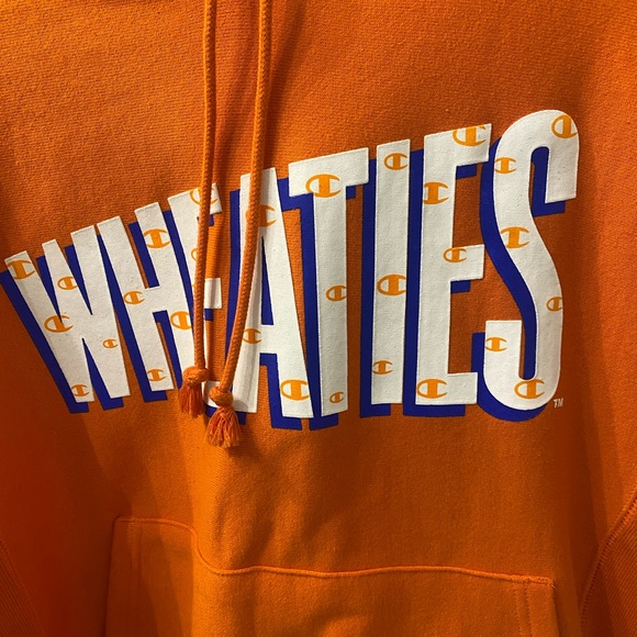 Champion x Wheaties Hoodie. Like new condition. - Picture 2 of 6